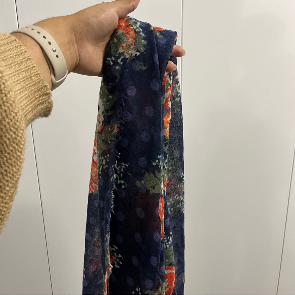 Floral scarf